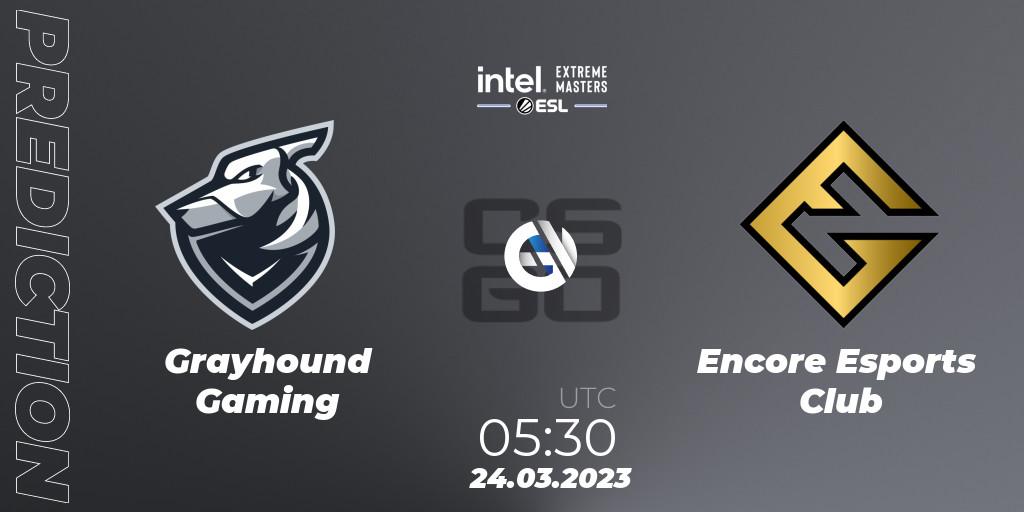 Grayhound Gaming contre Encore Esports Club : prédiction de match. 24.03.23. CS2 (CS:GO), IEM Dallas 2023 Oceania Closed Qualifier