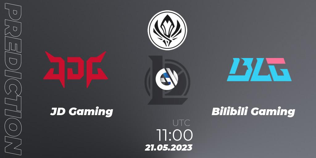 JD Gaming contre Bilibili Gaming : prédiction de match. 21.05.23. LoL, MSI 2023 - Playoff