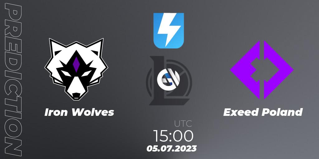 Iron Wolves contre Exeed Poland : prédiction de match. 13.06.23. LoL, Ultraliga Season 10 2023 Regular Season