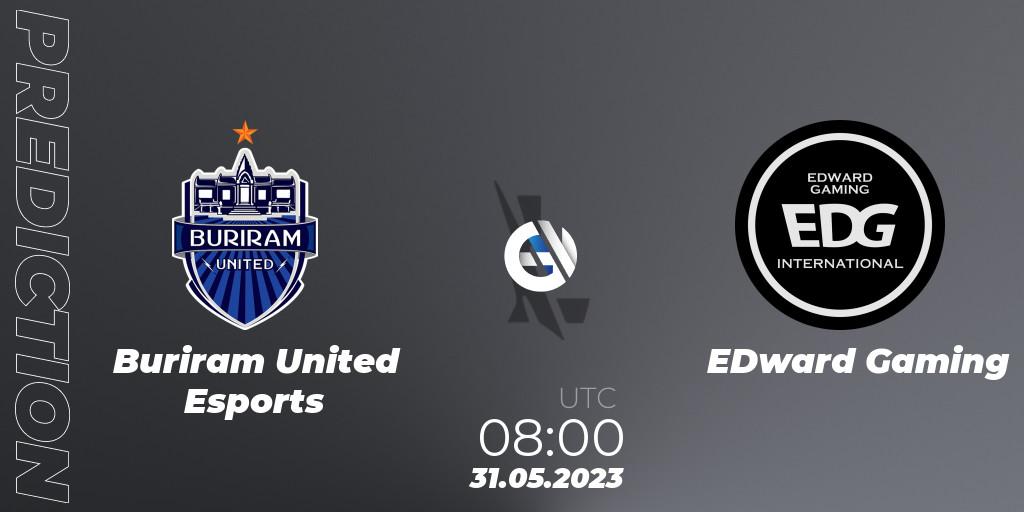 Buriram United Esports contre EDward Gaming : prédiction de match. 31.05.23. Wild Rift, WRL Asia 2023 - Season 1 - Regular Season