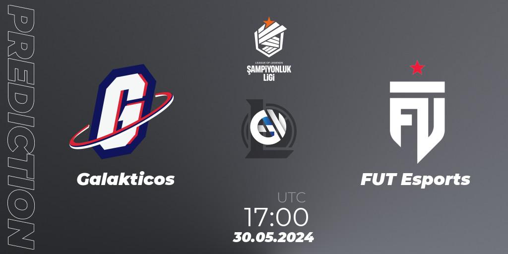 Galakticos contre FUT Esports : prédiction de match. 30.05.2024 at 17:00. LoL, TCL Summer 2024