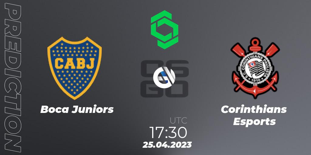 Boca Juniors contre Corinthians Esports : prédiction de match. 25.04.2023 at 18:00. Counter-Strike (CS2), CCT South America Series #7