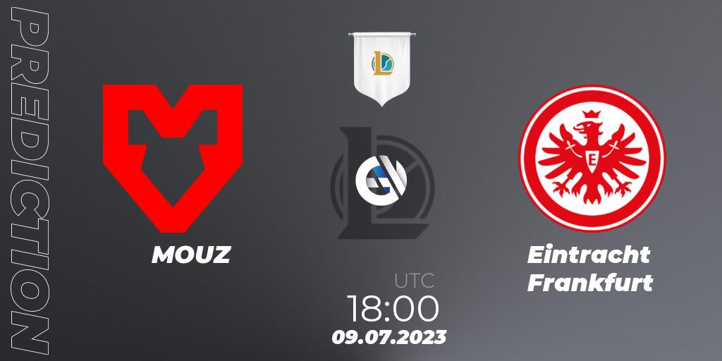 MOUZ contre Eintracht Frankfurt : prédiction de match. 09.07.23. LoL, Prime League Summer 2023 - Group Stage
