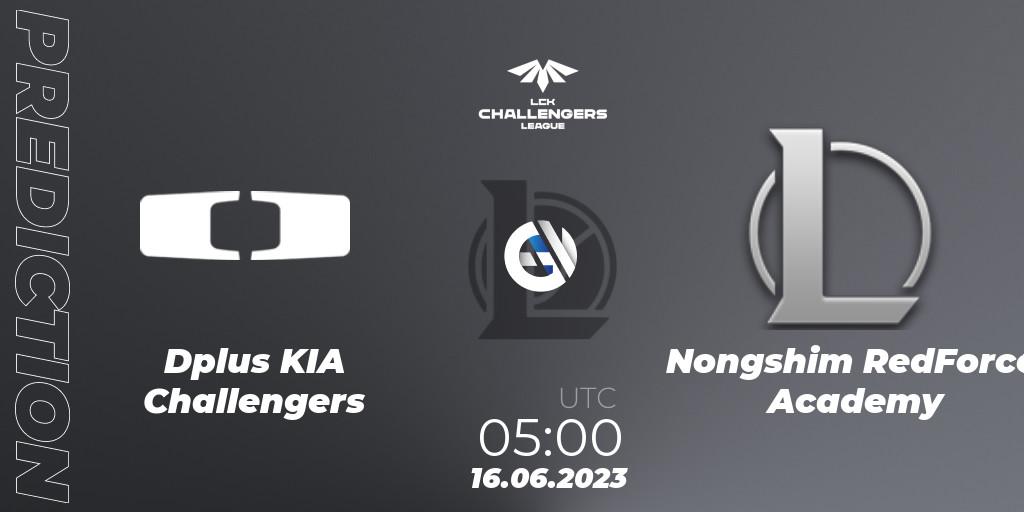 Dplus KIA Challengers contre Nongshim RedForce Academy : prédiction de match. 16.06.23. LoL, LCK Challengers League 2023 Summer - Group Stage