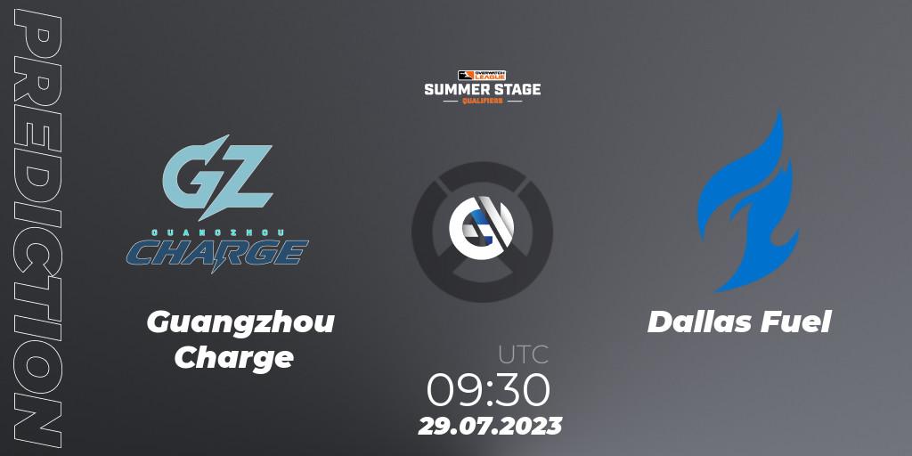 Guangzhou Charge contre Dallas Fuel : prédiction de match. 29.07.23. Overwatch, Overwatch League 2023 - Summer Stage Qualifiers