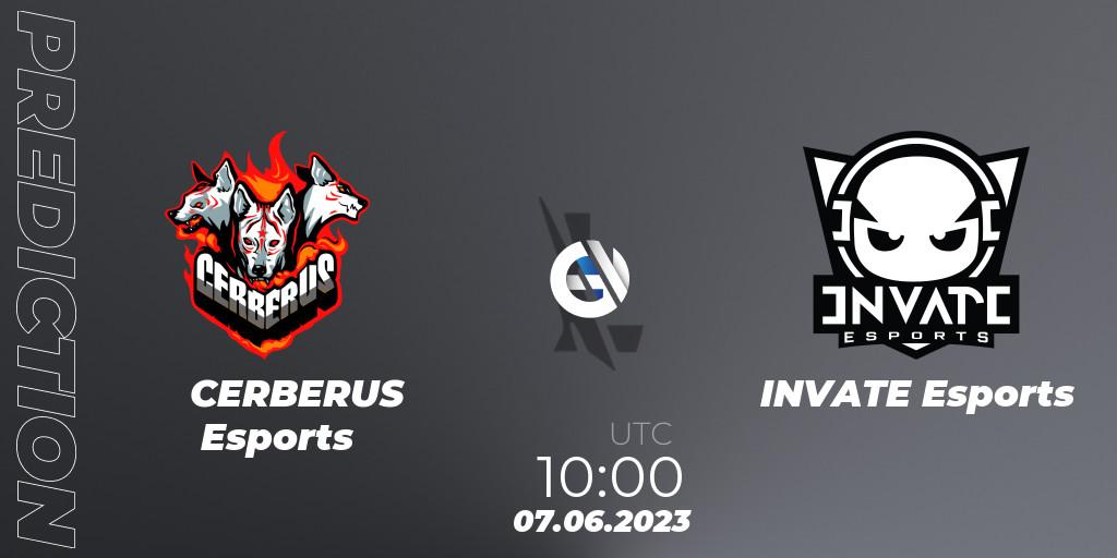 CERBERUS Esports contre INVATE Esports : prédiction de match. 07.06.23. Wild Rift, WRL Asia 2023 - Season 1 - Regular Season