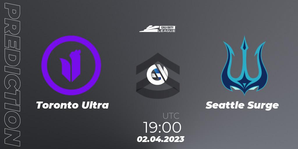 Toronto Ultra contre Seattle Surge : prédiction de match. 02.04.2023 at 19:00. Call of Duty, Call of Duty League 2023: Stage 4 Major Qualifiers