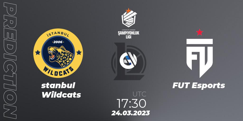 İstanbul Wildcats contre FUT Esports : prédiction de match. 24.03.23. LoL, TCL Winter 2023 - Playoffs