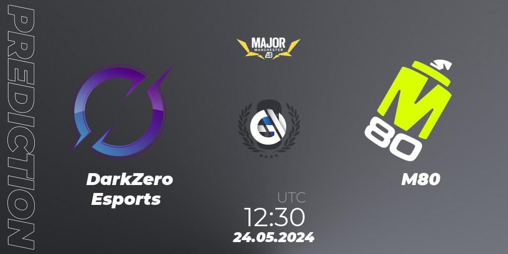 DarkZero Esports contre M80 : prédiction de match. 24.05.2024 at 19:30. Rainbow Six, BLAST R6 Major Manchester 2024