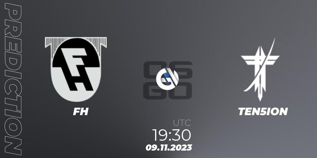 FH contre TEN5ION : prédiction de match. 09.11.23. CS2 (CS:GO), Icelandic Esports League Season 8: Regular Season