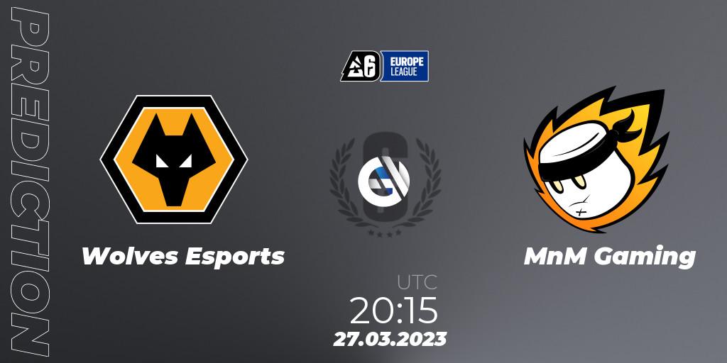 Wolves Esports contre MnM Gaming : prédiction de match. 27.03.23. Rainbow Six, Europe League 2023 - Stage 1