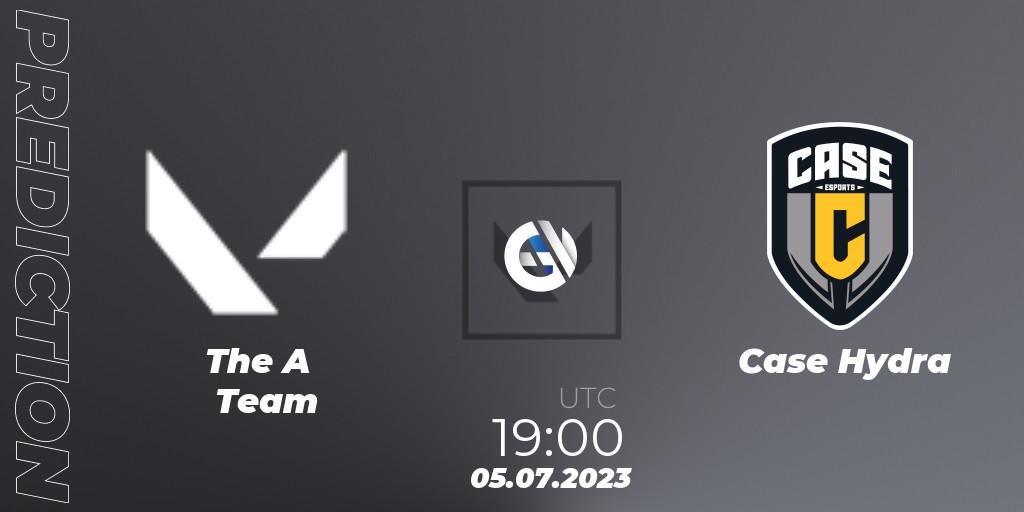 The A Team contre Case Hydra : prédiction de match. 05.07.2023 at 19:10. VALORANT, VCT 2023: Game Changers EMEA Series 2 - Group Stage