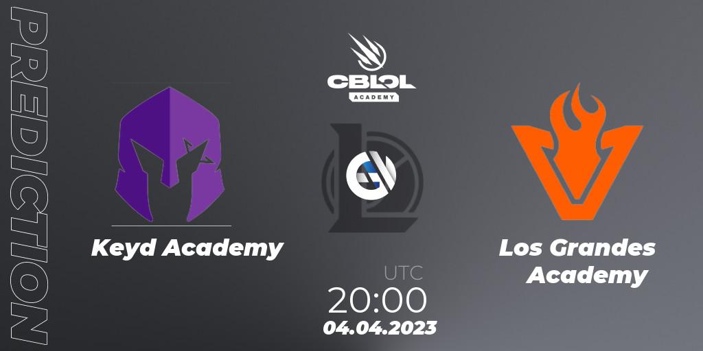Keyd Academy contre Los Grandes Academy : prédiction de match. 04.04.2023 at 20:00. LoL, CBLOL Academy Split 1 2023
