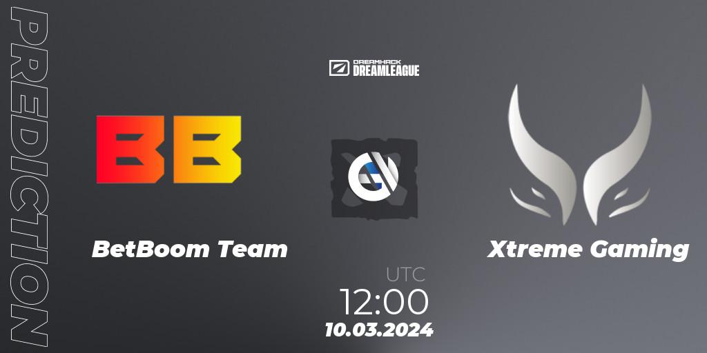 BetBoom Team contre Xtreme Gaming : prédiction de match. 10.03.24. Dota 2, DreamLeague Season 22