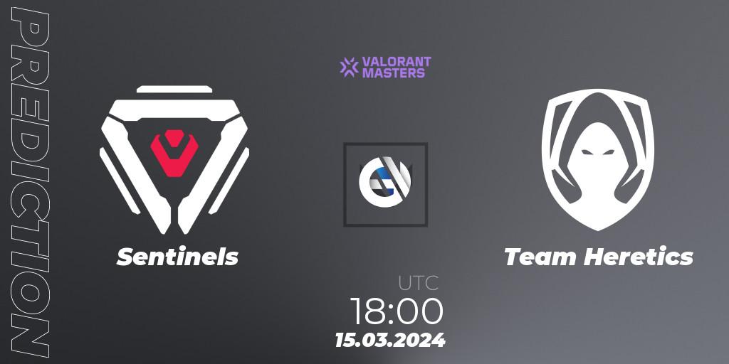 Sentinels contre Team Heretics : prédiction de match. 15.03.24. VALORANT, VCT 2024: Masters Madrid