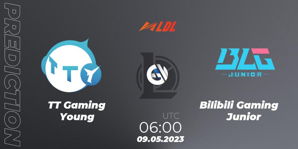 TT Gaming Young contre Bilibili Gaming Junior : prédiction de match. 09.05.2023 at 06:00. LoL, LDL 2023 - Regular Season - Stage 2
