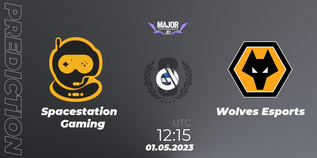 Spacestation Gaming contre Wolves Esports : prédiction de match. 01.05.2023 at 12:15. Rainbow Six, BLAST R6 Major Copenhagen 2023
