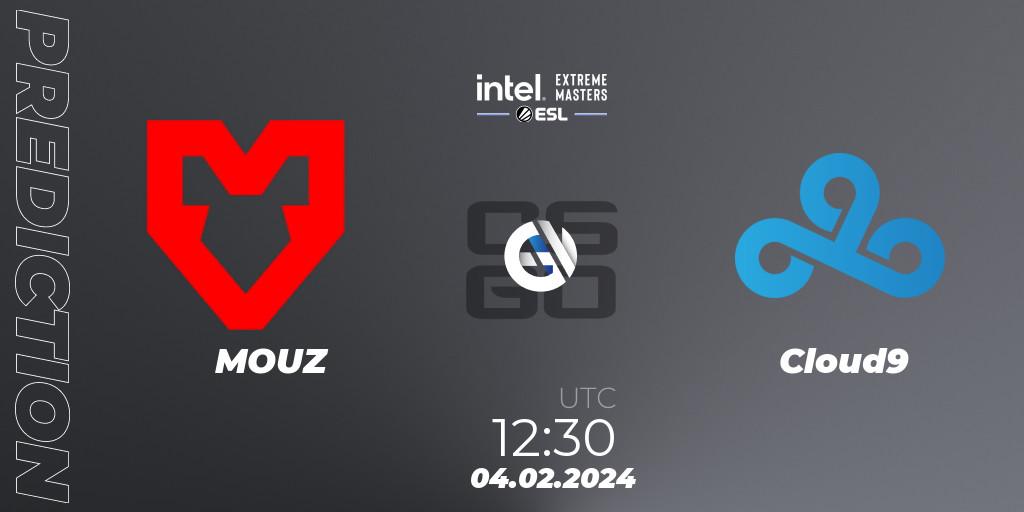 MOUZ contre Cloud9 : prédiction de match. 04.02.24. CS2 (CS:GO), IEM Katowice 2024