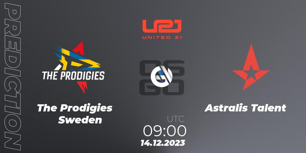 The Prodigies Sweden contre Astralis Talent : prédiction de match. 14.12.23. CS2 (CS:GO), United21 Season 9