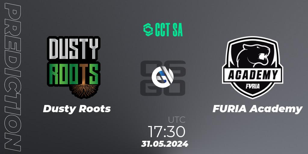 Dusty Roots contre FURIA Academy : prédiction de match. 31.05.2024 at 17:40. Counter-Strike (CS2), CCT Season 2 South America Series 1