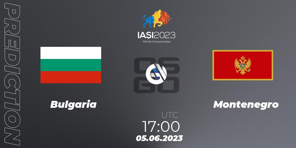 Bulgaria contre Montenegro : prédiction de match. 05.06.23. CS2 (CS:GO), IESF World Esports Championship 2023: Eastern Europe Qualifier
