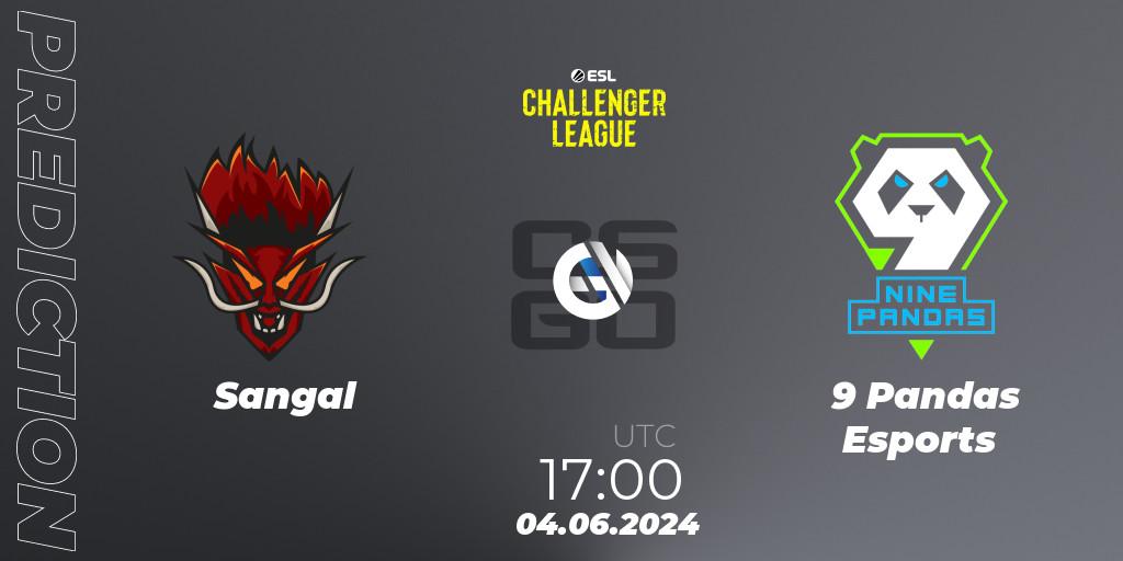 Sangal contre 9 Pandas Esports : prédiction de match. 04.06.2024 at 17:00. Counter-Strike (CS2), ESL Challenger League Season 47: Europe