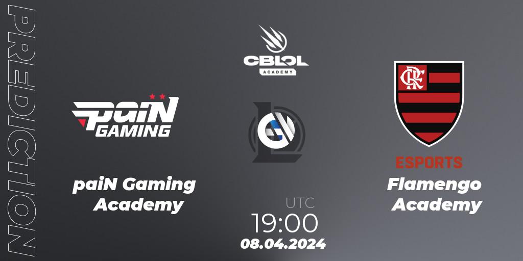 paiN Gaming Academy contre Flamengo Academy : prédiction de match. 08.04.24. LoL, CBLOL Academy Split 1 2024