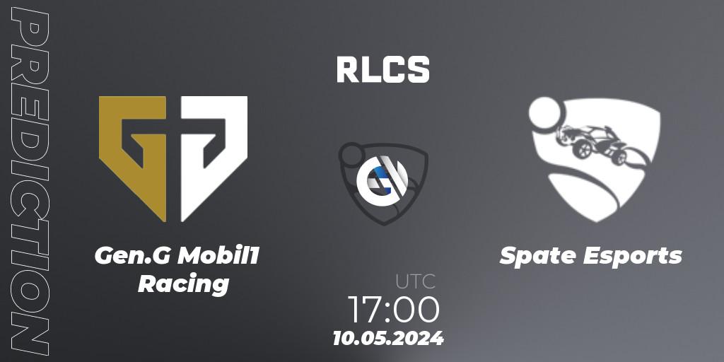 Gen.G Mobil1 Racing contre Spate Esports : prédiction de match. 10.05.2024 at 17:00. Rocket League, RLCS 2024 - Major 2: NA Open Qualifier 5