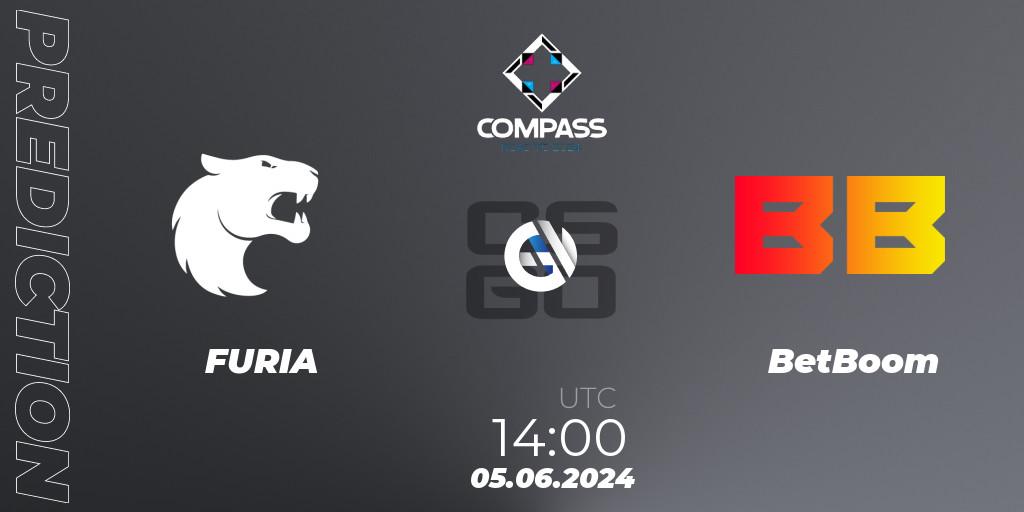 FURIA contre BetBoom : prédiction de match. 05.06.2024 at 15:35. Counter-Strike (CS2), YaLLa Compass 2024