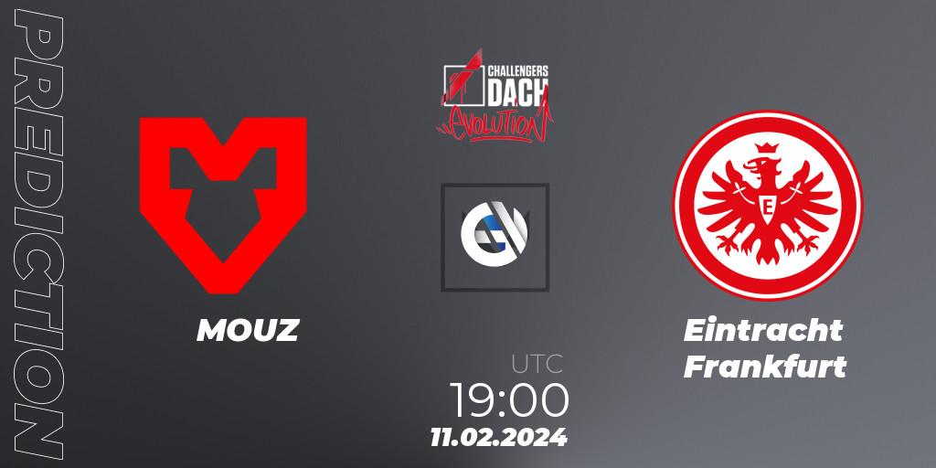 MOUZ contre Eintracht Frankfurt : prédiction de match. 11.02.24. VALORANT, VALORANT Challengers 2024 DACH: Evolution Split 1