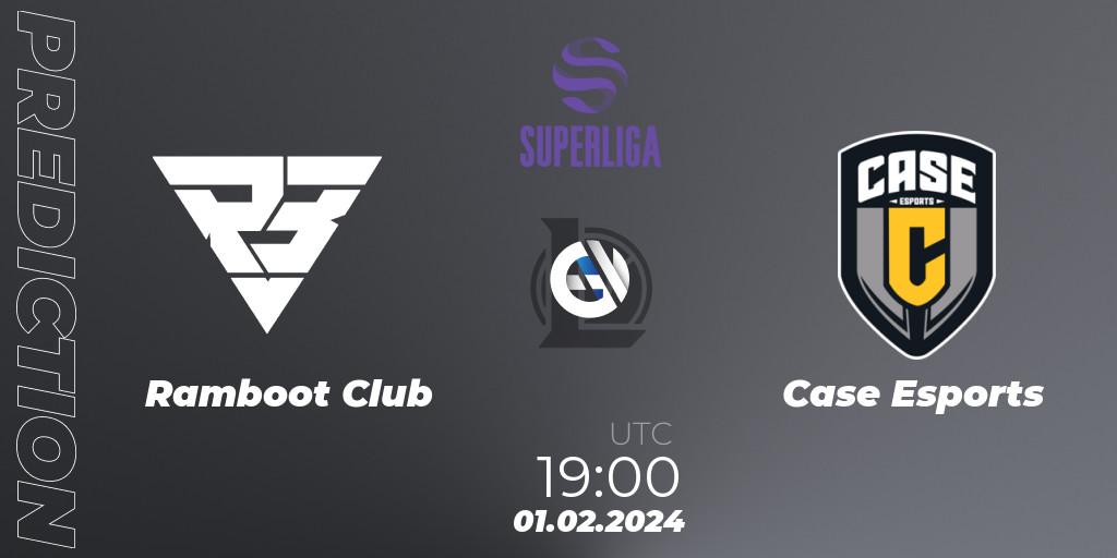 Ramboot Club contre Case Esports : prédiction de match. 01.02.2024 at 19:00. LoL, Superliga Spring 2024 - Group Stage