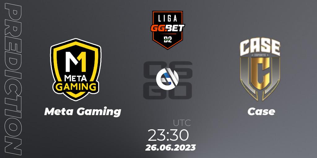 Meta Gaming Brasil contre Case : prédiction de match. 26.06.23. CS2 (CS:GO), Dust2 Brasil Liga Season 1