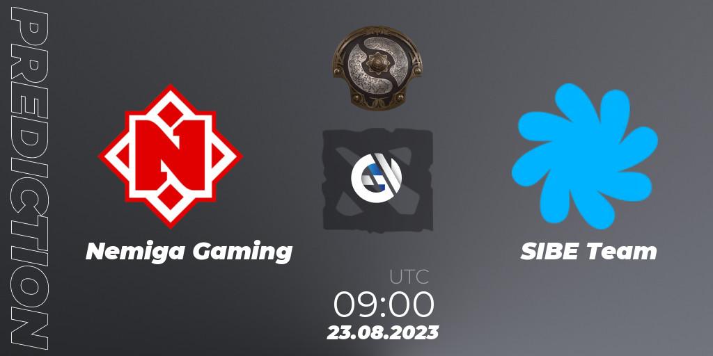 Nemiga Gaming contre SIBE Team : prédiction de match. 23.08.2023 at 09:07. Dota 2, The International 2023 - Eastern Europe Qualifier