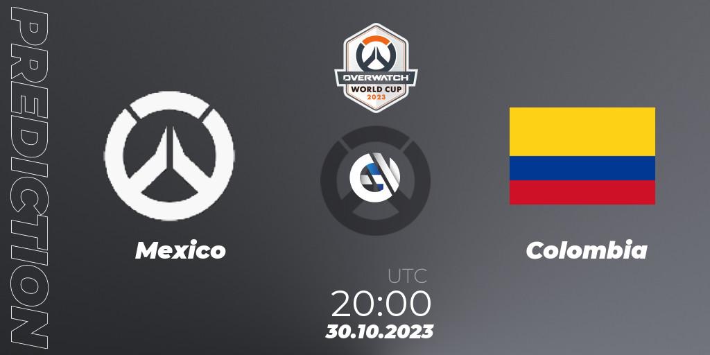 Mexico contre Colombia : prédiction de match. 30.10.2023 at 20:00. Overwatch, Overwatch World Cup 2023