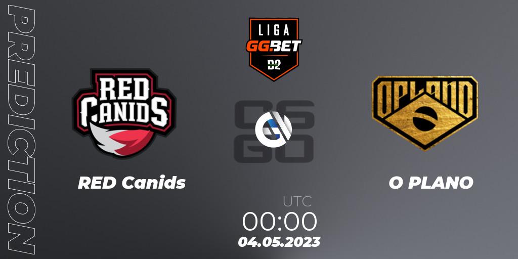 RED Canids contre O PLANO : prédiction de match. 04.05.2023 at 00:00. Counter-Strike (CS2), Dust2 Brasil Liga Season 1