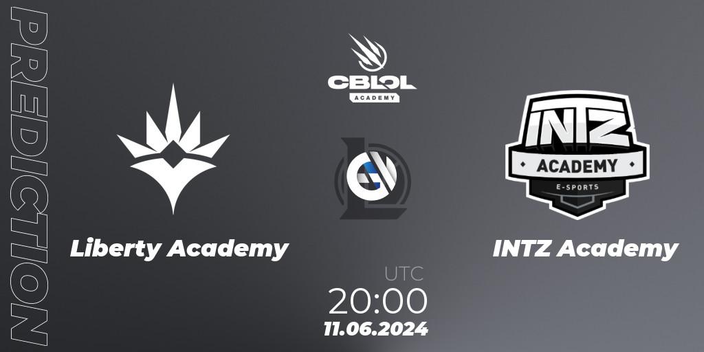 Liberty Academy contre INTZ Academy : prédiction de match. 11.06.2024 at 20:00. LoL, CBLOL Academy 2024