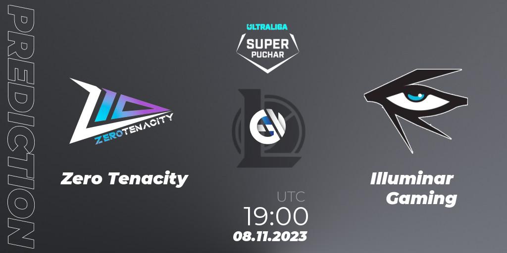 Zero Tenacity contre Illuminar Gaming : prédiction de match. 08.11.2023 at 18:00. LoL, Ultraliga Super Puchar 2023