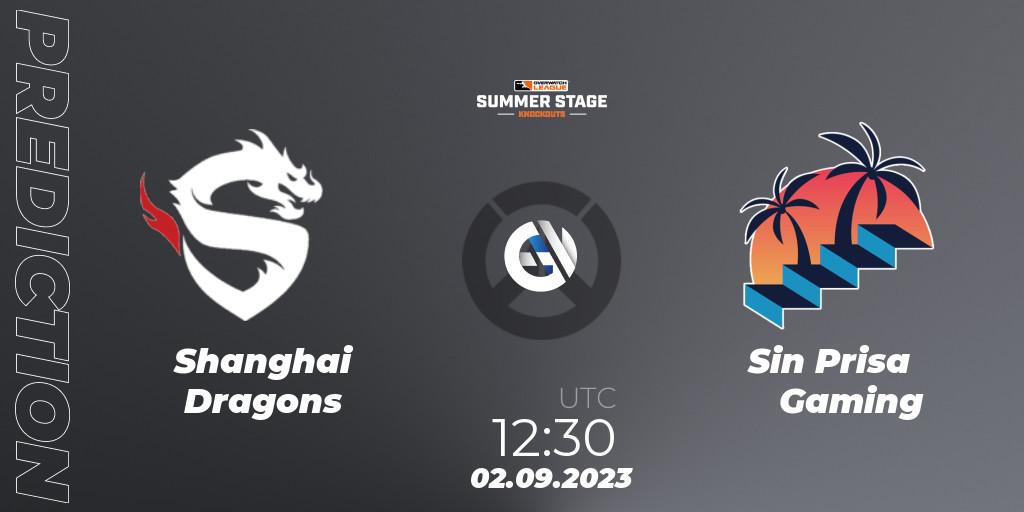 Shanghai Dragons contre Sin Prisa Gaming : prédiction de match. 02.09.23. Overwatch, Overwatch League 2023 - Summer Stage Knockouts