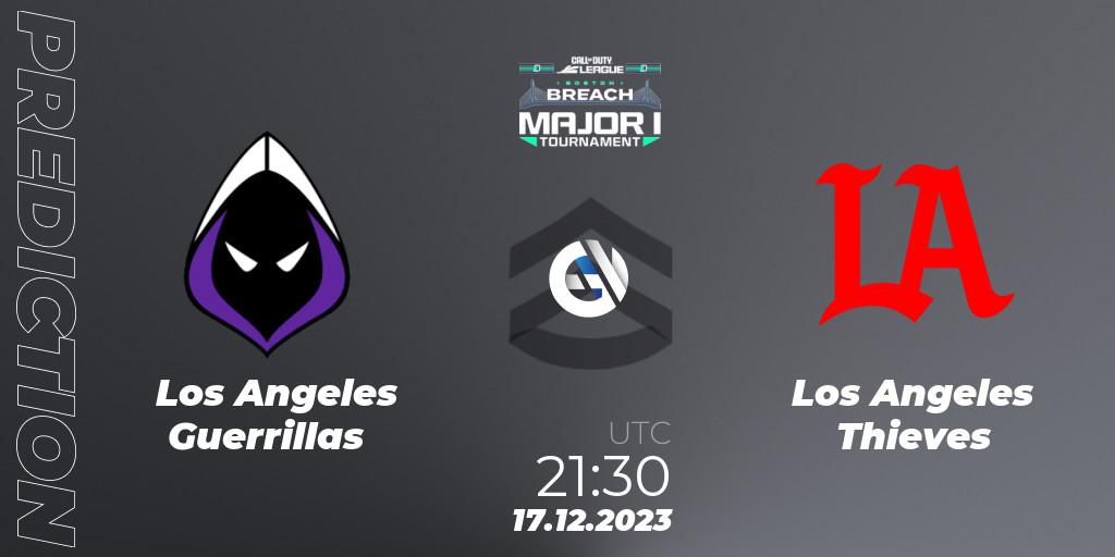 Los Angeles Guerrillas contre Los Angeles Thieves : prédiction de match. 17.12.2023 at 21:30. Call of Duty, Call of Duty League 2024: Stage 1 Major Qualifiers