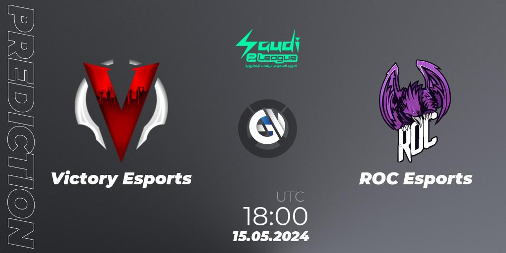Victory Esports contre ROC Esports : prédiction de match. 15.05.2024 at 18:00. Overwatch, Saudi eLeague 2024 - Major 2 Phase 1
