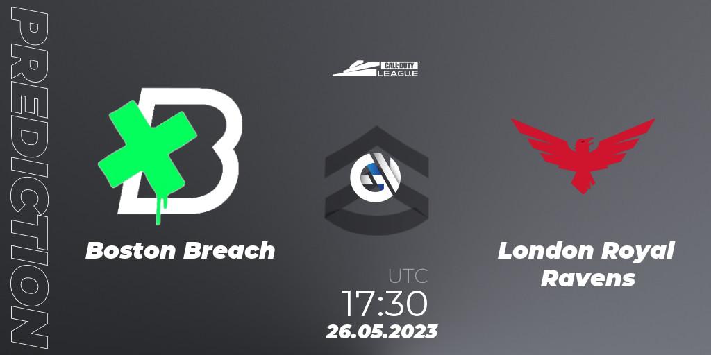 Boston Breach contre London Royal Ravens : prédiction de match. 26.05.2023 at 17:30. Call of Duty, Call of Duty League 2023: Stage 5 Major