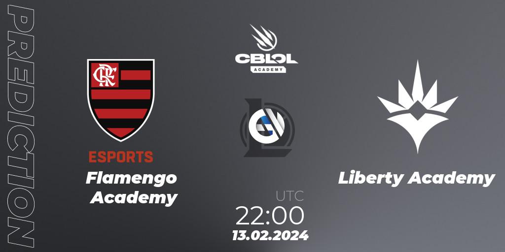 Flamengo Academy contre Liberty Academy : prédiction de match. 13.02.2024 at 22:00. LoL, CBLOL Academy Split 1 2024
