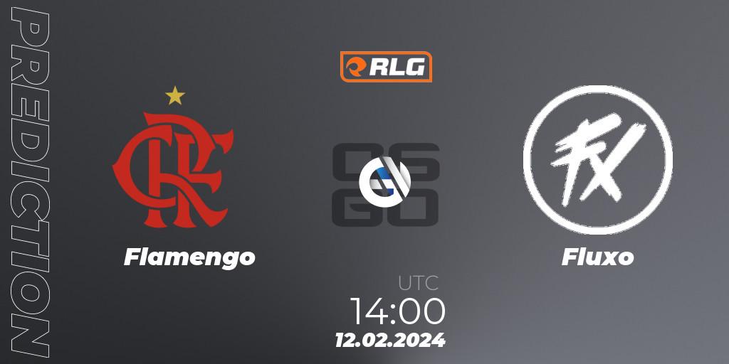 Flamengo contre Fluxo : prédiction de match. 12.02.2024 at 14:00. Counter-Strike (CS2), RES Latin American Series #1