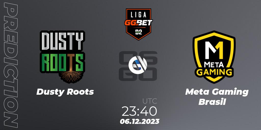 Dusty Roots contre Meta Gaming Brasil : prédiction de match. 06.12.23. CS2 (CS:GO), Dust2 Brasil Liga Season 2
