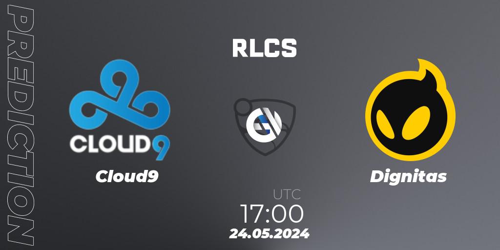 Cloud9 contre Dignitas : prédiction de match. 24.05.2024 at 17:00. Rocket League, RLCS 2024 - Major 2: NA Open Qualifier 6