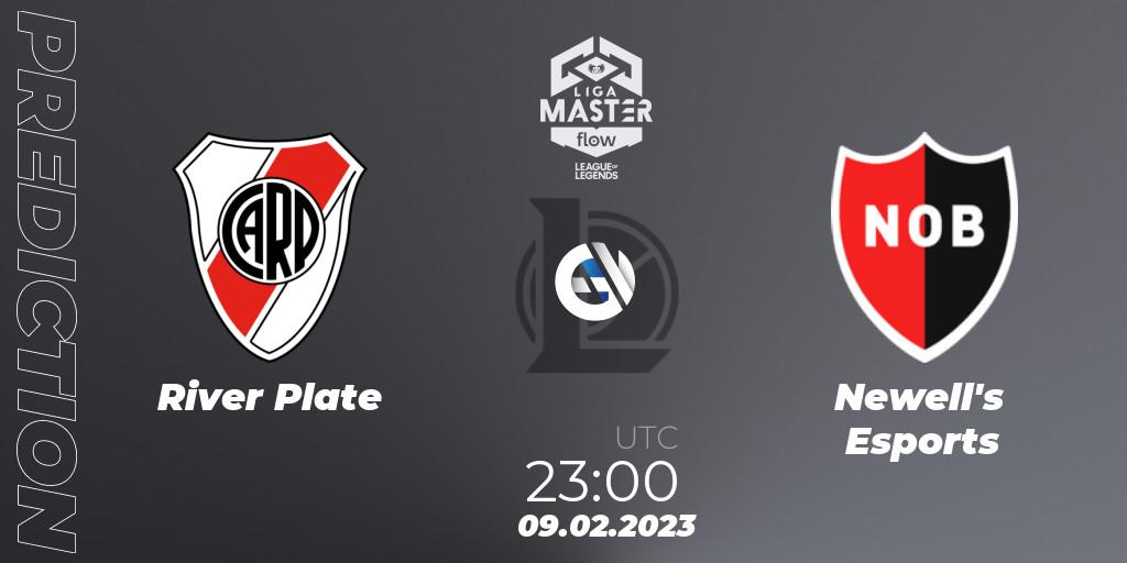River Plate contre Newell's Esports : prédiction de match. 09.02.23. LoL, Liga Master Opening 2023 - Group Stage