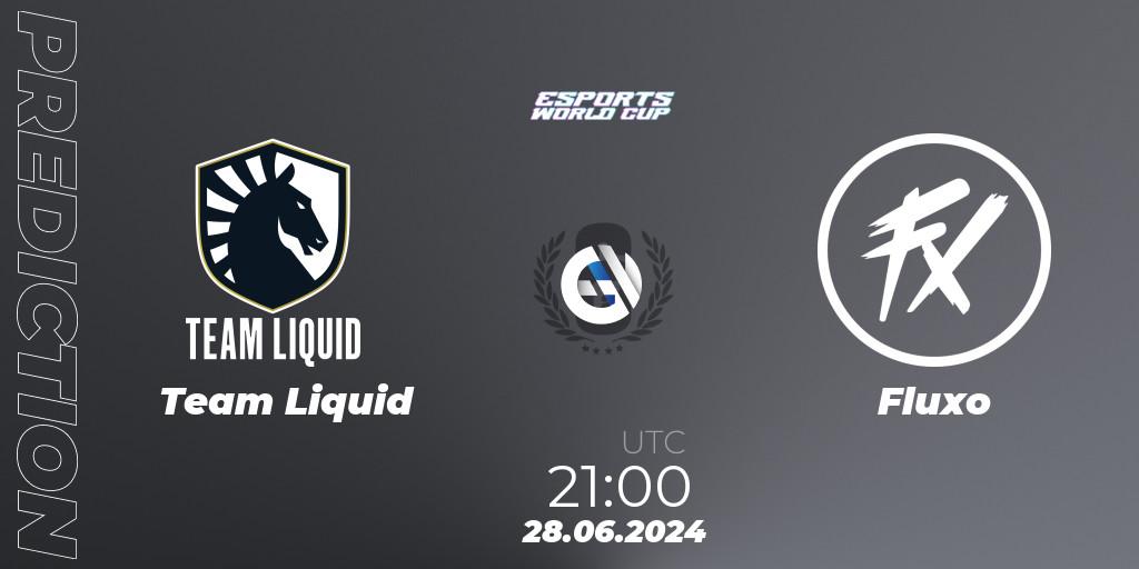 Team Liquid contre Fluxo : prédiction de match. 28.06.2024 at 21:00. Rainbow Six, Esports World Cup 2024: Brazil CQ