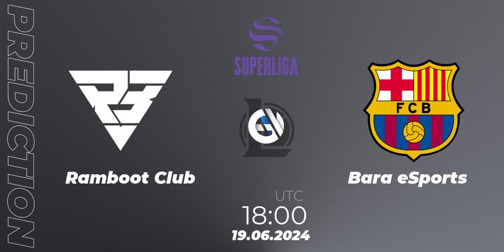 Ramboot Club contre Barça eSports : prédiction de match. 19.06.2024 at 20:00. LoL, LVP Superliga Summer 2024