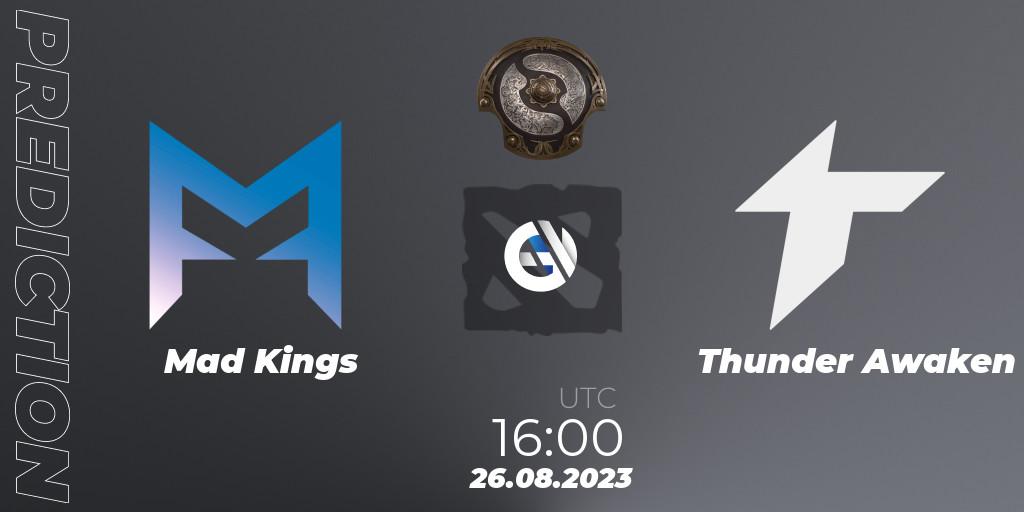 Mad Kings contre Thunder Awaken : prédiction de match. 26.08.23. Dota 2, The International 2023 - South America Qualifier