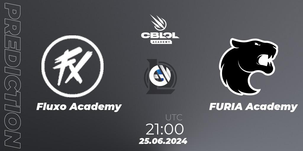 Fluxo Academy contre FURIA Academy : prédiction de match. 25.06.2024 at 21:00. LoL, CBLOL Academy 2024